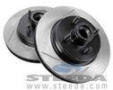 StopTech Slotted Mustang Front Sport Rotors - (87-93)